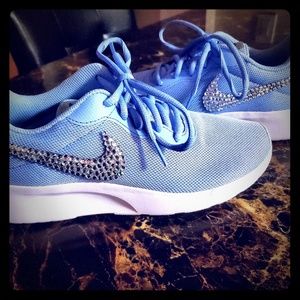 Brand New Hand Crafted Blinged Out Nikes